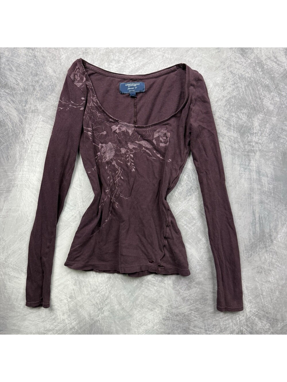 American Eagle Oufitters Favorite T Long Sleeve Size XS Slim Bodycon bella swan